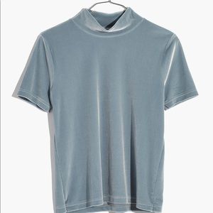 Madewell Velvet Top